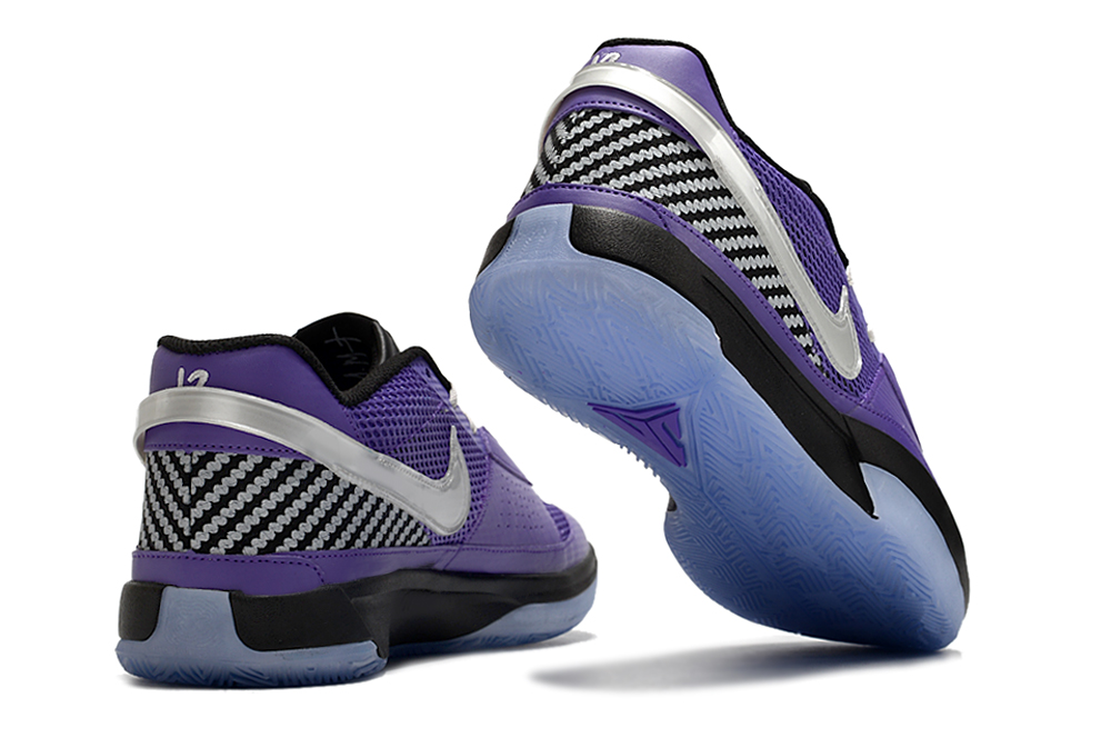 Nike Ja 1 Purple and white